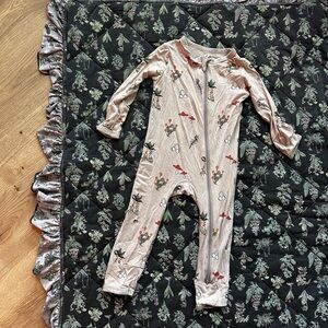 Kate Quinn Pink Floral Kids Bodysuit